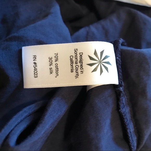 Athleta Silk Maxi Shirt Dress - Picture 7 of 7